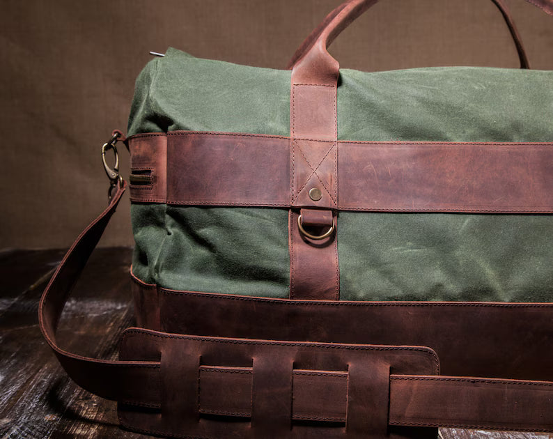 Bagaglio a mano, Borsa a mano, Borsa da viaggio, Bagaglio a mano per la notte, Fatto a mano da veri artigiani