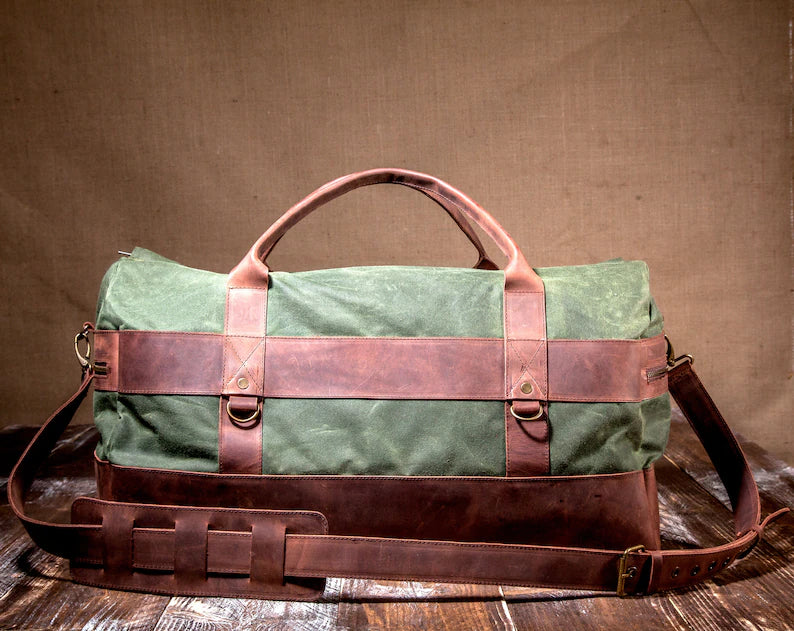Bagaglio a mano, Borsa a mano, Borsa da viaggio, Bagaglio a mano per la notte, Fatto a mano da veri artigiani