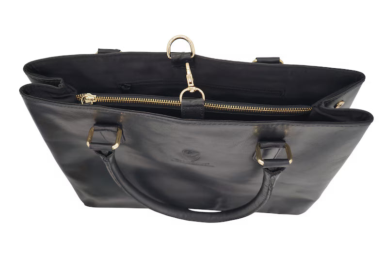 Borsa da shopping da donna Clara realizzata a mano