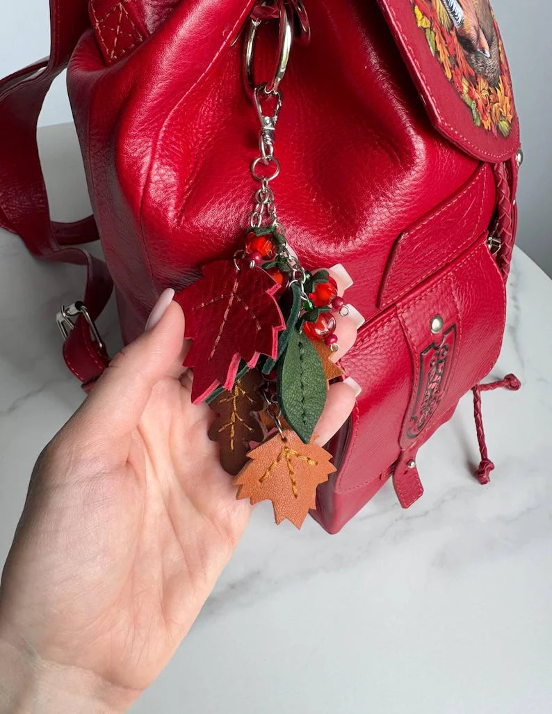 Zaino in pelle da donna Fox Zaino Boho Zaino in pelle da donna Zaini in pelle da donna Borsa Fox Regali Fox Zaino da viaggio